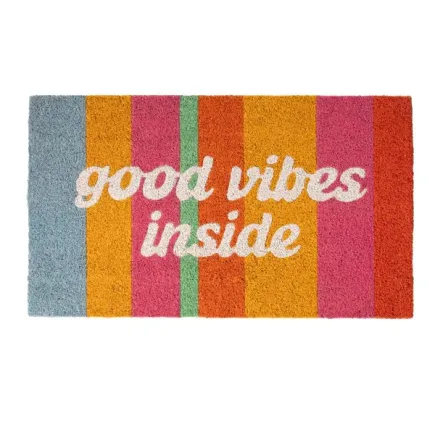Felpudo Good Vibes Inside | Felpudo Original Fibra de Coco
