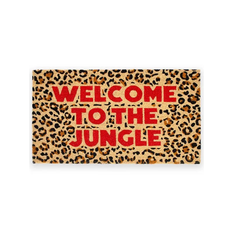FELPUDO FIBRA DE COCO - WELCOME TO THE JUNGLE