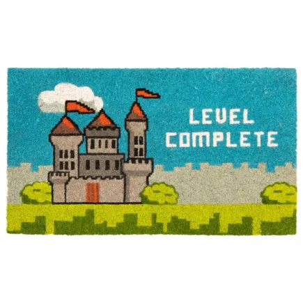 Felpudo Gamer Level Complete | Felpudo Original Fibra de Coco