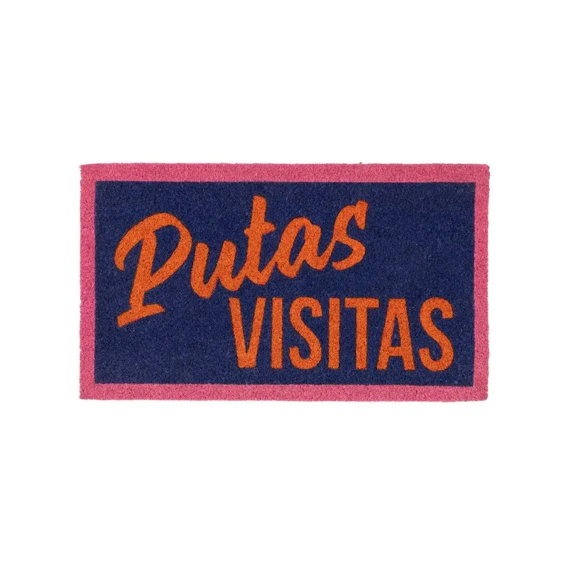 FELPUDO MULTICOLOR - PUTAS VISITAS