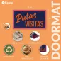 FELPUDO MULTICOLOR - PUTAS VISITAS