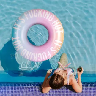 Flotador Hinchable 105 cm It’s Fucking Hot | Flotador Piscina Original