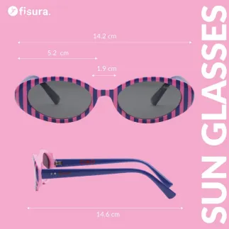 Gafas de Sol Mujer UV400 Ciao | Gafas Originales Rayas Colores