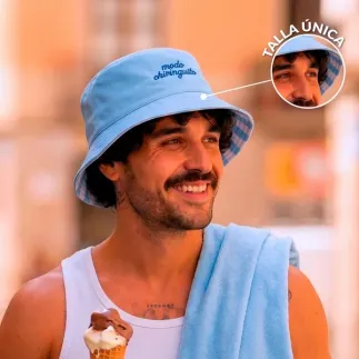 Bucket Hat Reversible Modo Chiringuito | Gorro Pescador Verano