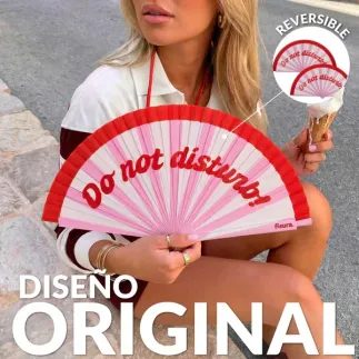 Abanico Do Not Disturb Original | Abanico Verano con Colgador