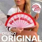 ABANICO DE MADERA - DO NOT DISTURB!