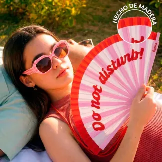 Abanico Do Not Disturb Original | Abanico Verano con Colgador
