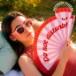 ABANICO DE MADERA - DO NOT DISTURB!