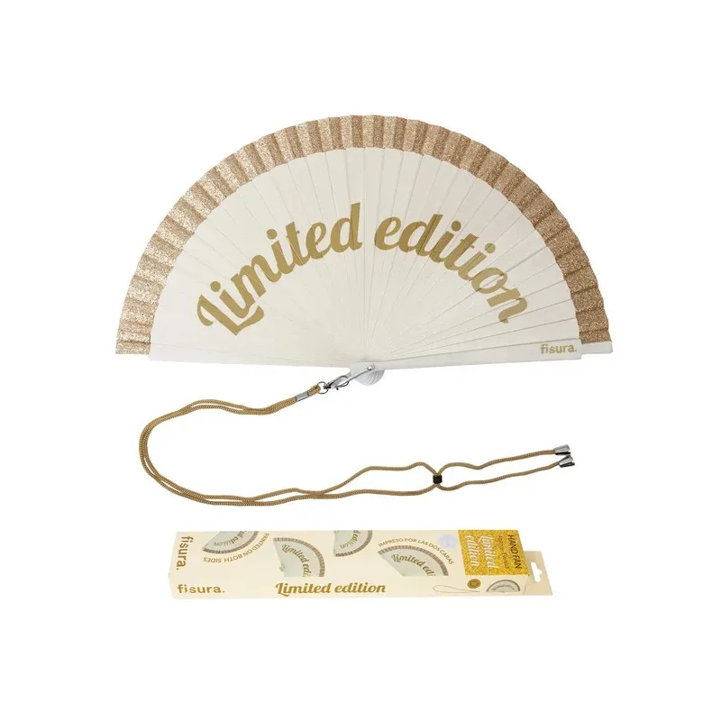 ABANICO DE MADERA - LIMITED EDITION