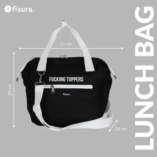 Bolsa Térmica Fucking Tuppers | Lunch Bag Isotérmica 9L