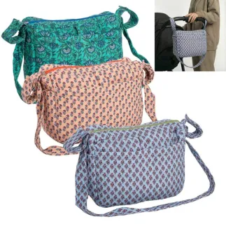 Bolsa Carrito Bebé Algodón Estampada 36x11x26 cm