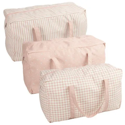 Bolsa de Viaje Grande Bridget Rosa Maquillaje 60x34 cm