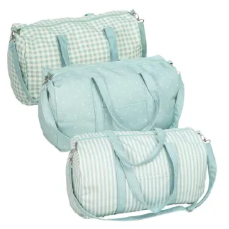 Bolsa de Viaje Bridget Verde Agua 48x29x22 cm