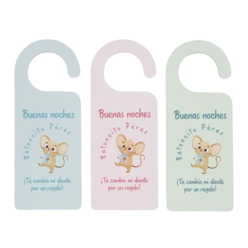 COLGADOR PUERTA RATONCITO PEREZ 3M (6/12 - 24)