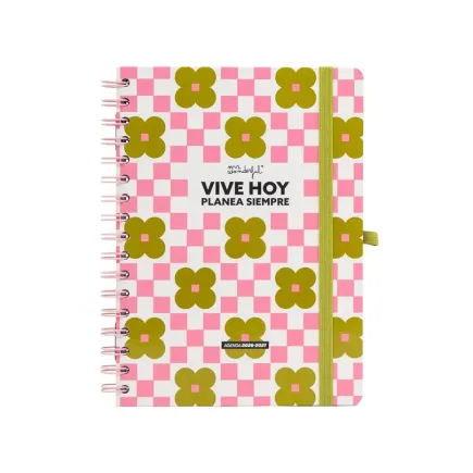 AGENDA MR WONDERFUL 2026-2027 SEMANAL - VIVE HOY, PLANEA SIEMPRE