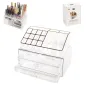 ORGANIZADOR COSMETICOS 16 DPTOS. CON 4 CAJONES