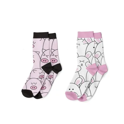 Calcetines de Animales Talla 35-42 | Cerdito o Conejito