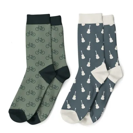 Calcetines Bicicletas y Guitarras Talla 42-47