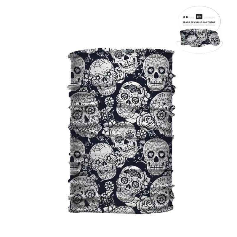BRAGA DE CUELLO MULTIUSOS CALAVERAS