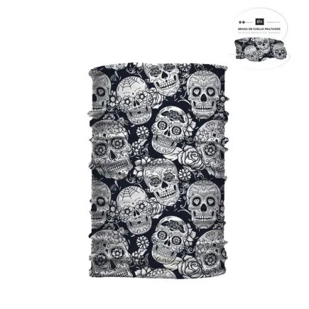 Braga de Cuello Multiusos Calaveras | Pañuelo Tubular