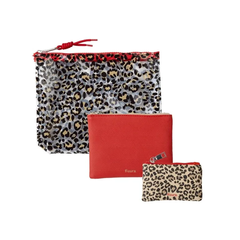 NECESER TRIPLE - LEOPARDO
