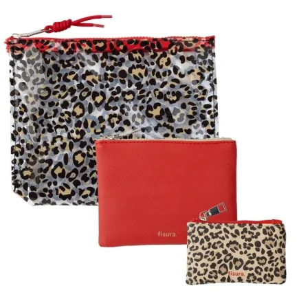NECESER TRIPLE - LEOPARDO