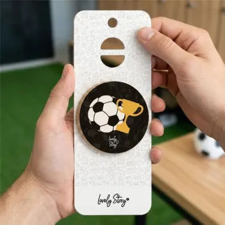 Abrebotellas de Madera Fútbol Match Day | Lovely Story