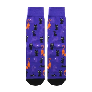 Calcetines de Gatos Magic Cats Morados 41-46 | Lovely Story