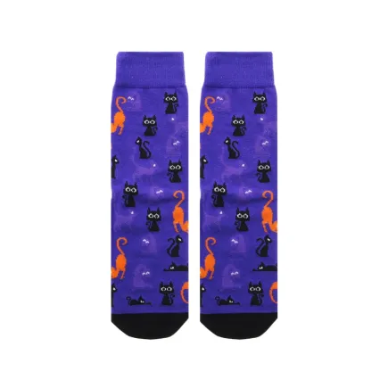 Calcetines de Gatos Magic Cats Morados 36-41 | Lovely Story