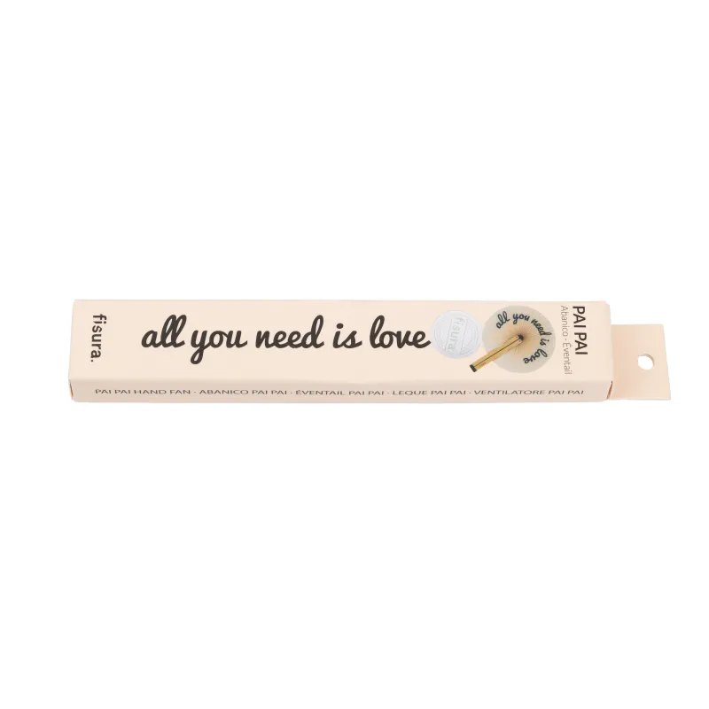 ABANICO PAI PAI - ALL YOU NEED IS LOVE 