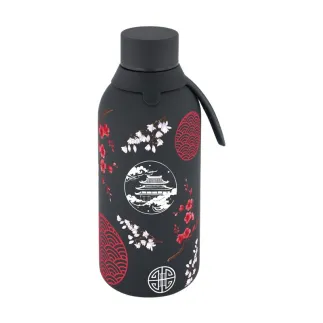 Botella Térmica Kyoto Heritage 500 ml Negra | Lovely Story