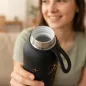 BOTELLA TÉRMICA CON DOS TAPONES 500ML - BLACK DRACONIS