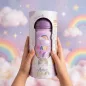 BOTELLA TÉRMICA CON ADAPTADOR INFANTIL 330ML - LILAC MAGIC