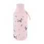 BOTELLA TÉRMICA CON DOS TAPONES 500ML - PINK VELVET PAWS