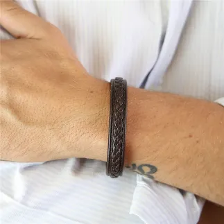 PULSERA DE CUERO -  ERES TODO UN CAMPEÓN 