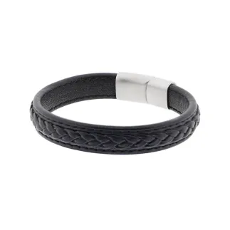 PULSERA DE CUERO -  ERES AUTÉNTICO 
