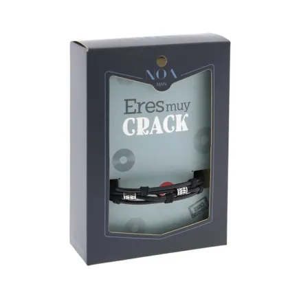 PULSERA DE CUERO - ERES MUY CRACK 