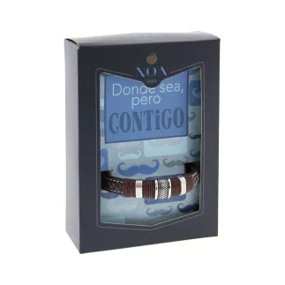 PULSERA DE CUERO - DONDE SEA, PERO CONTIGO 