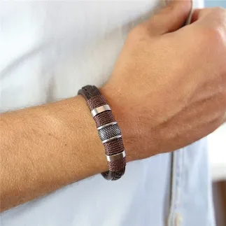 PULSERA DE CUERO - DONDE SEA, PERO CONTIGO 