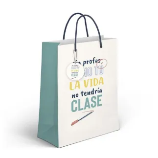 BOLSA DE PAPEL M - PROFE 