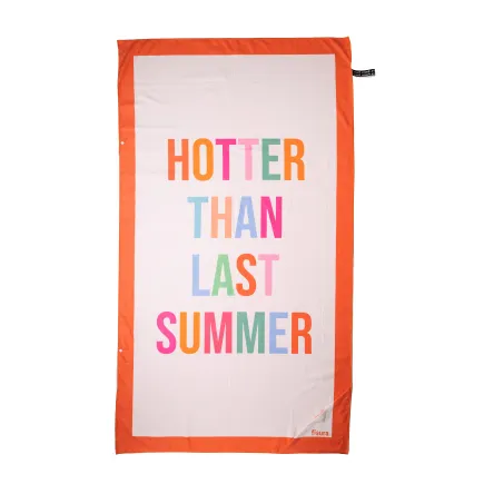 TOALLA - HOTTER THAN LAST SUMMER  