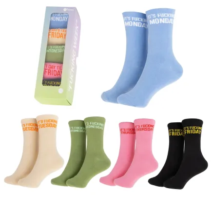 SET 5 CALCETINES- FUCKING WEEK 