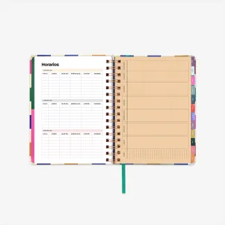 AGENDA ESCOLAR SEMANAL 2025-26 - PROFE CON CLASE 