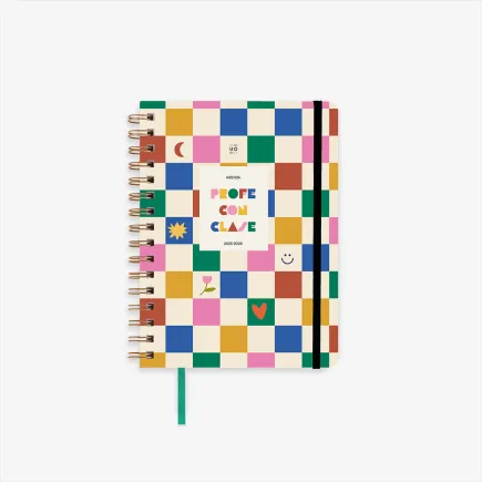 AGENDA ESCOLAR DIARIA 2025-26 - PROFE CON CLASE 
