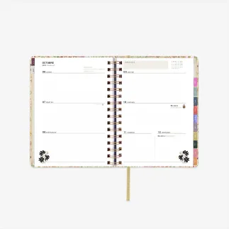 AGENDA ESCOLAR SEMANAL 2025-26 - BLOOM 