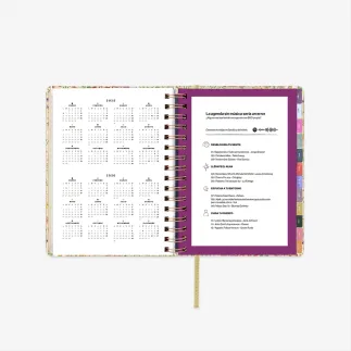 AGENDA ESCOLAR SEMANAL 2025-26 - BLOOM 