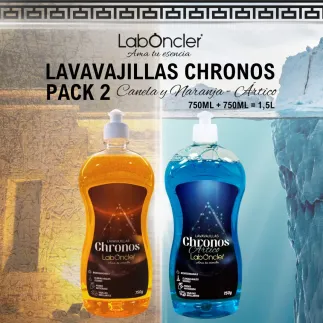 DUO CHRONOS ÁRTICO Y CANELA