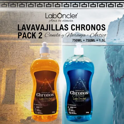 DUO CHRONOS ÁRTICO Y CANELA