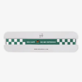 PULSERA DE TELA - SIN CAFÉ NO ME ESPRESSO 