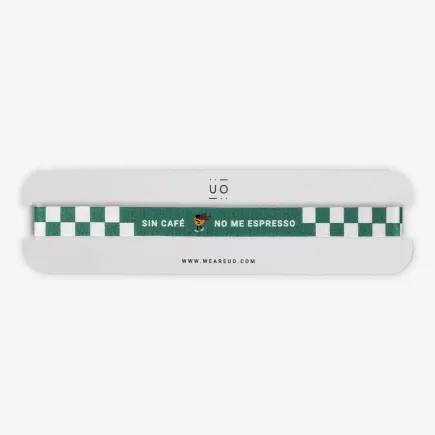 PULSERA DE TELA - SIN CAFÉ NO ME ESPRESSO 